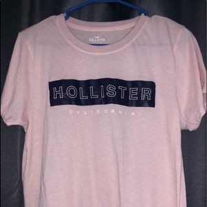 Hollister logo tee shirt
